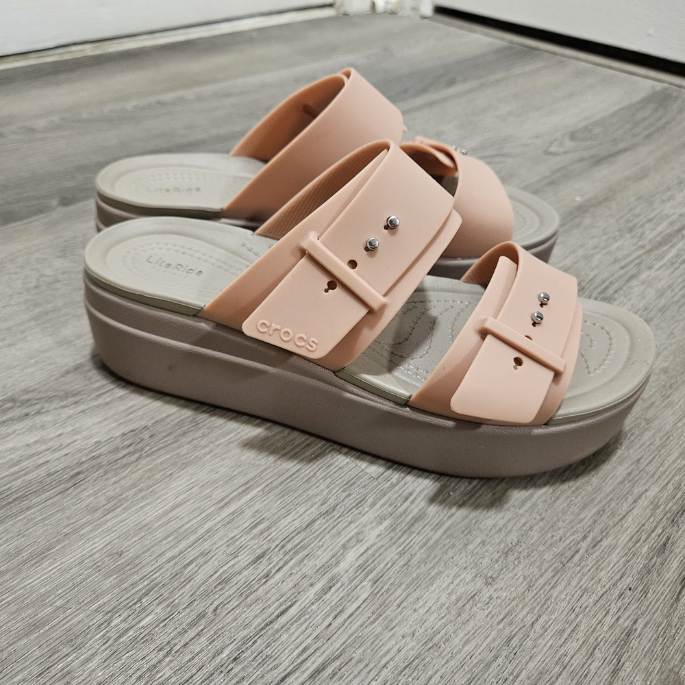 CROCS Women's Blush Platform Sandals